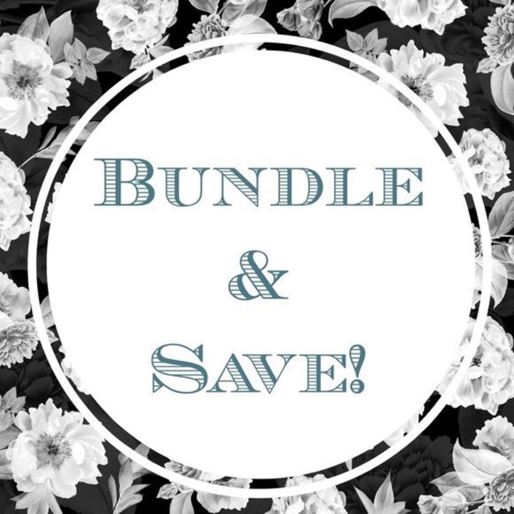 Bundle 2 or more items and receive 10% off! ❤️✨